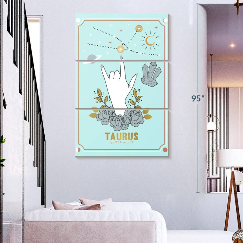 Adella Taurus I, 74" H x 48" W