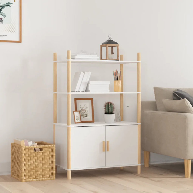 Lede 80cm Sideboard, Black, 121cm H x 80cm W x 40cm D