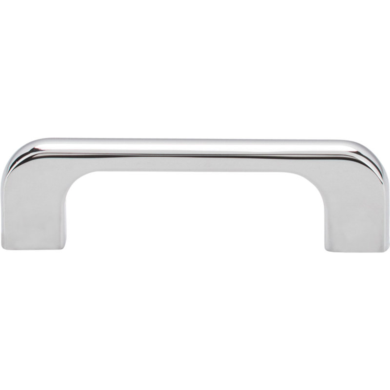 Alvar Bar Pull, 3 3/4", Polished Chrome