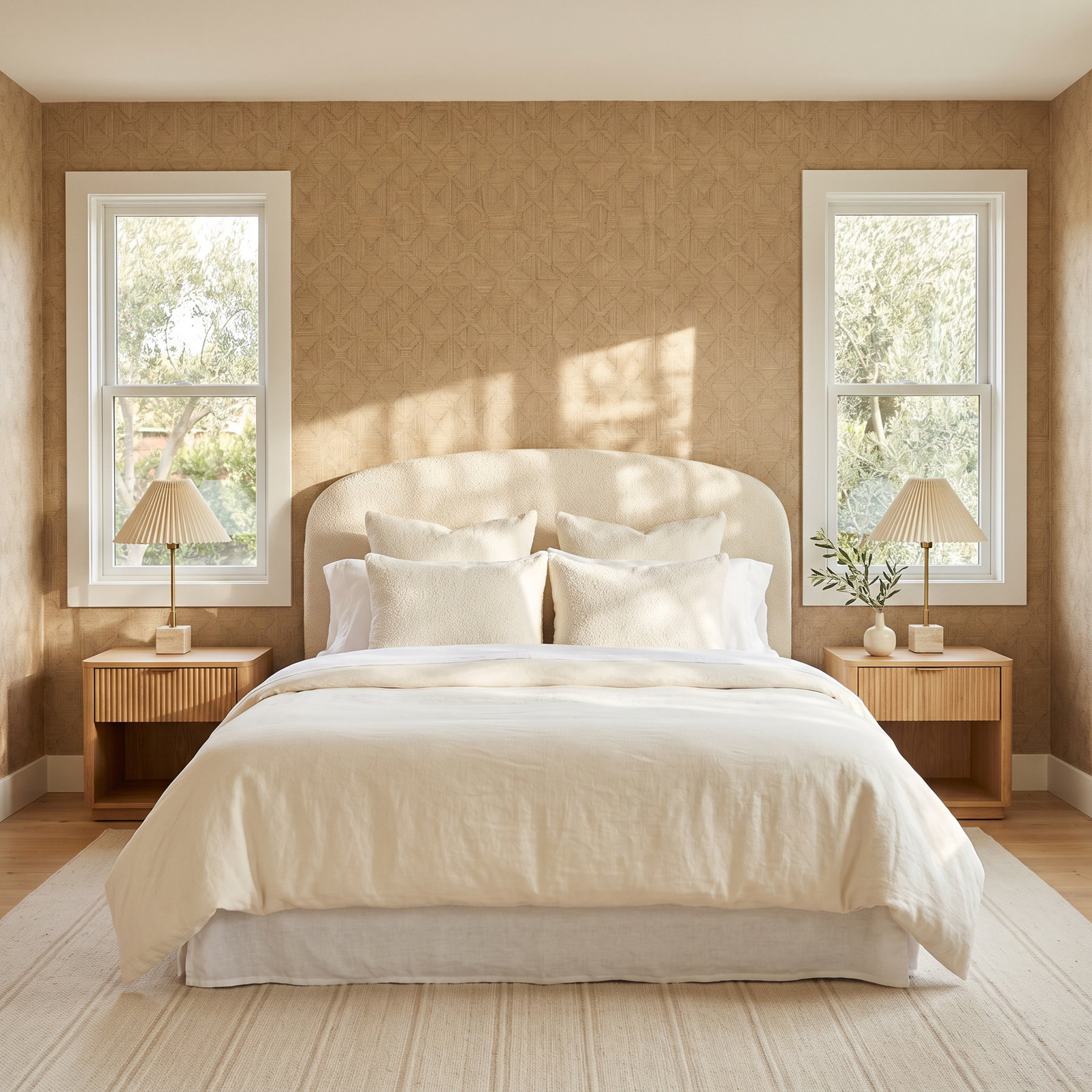 Hoffmann Self-Adhesive Wallpaper Double Roll, Beige