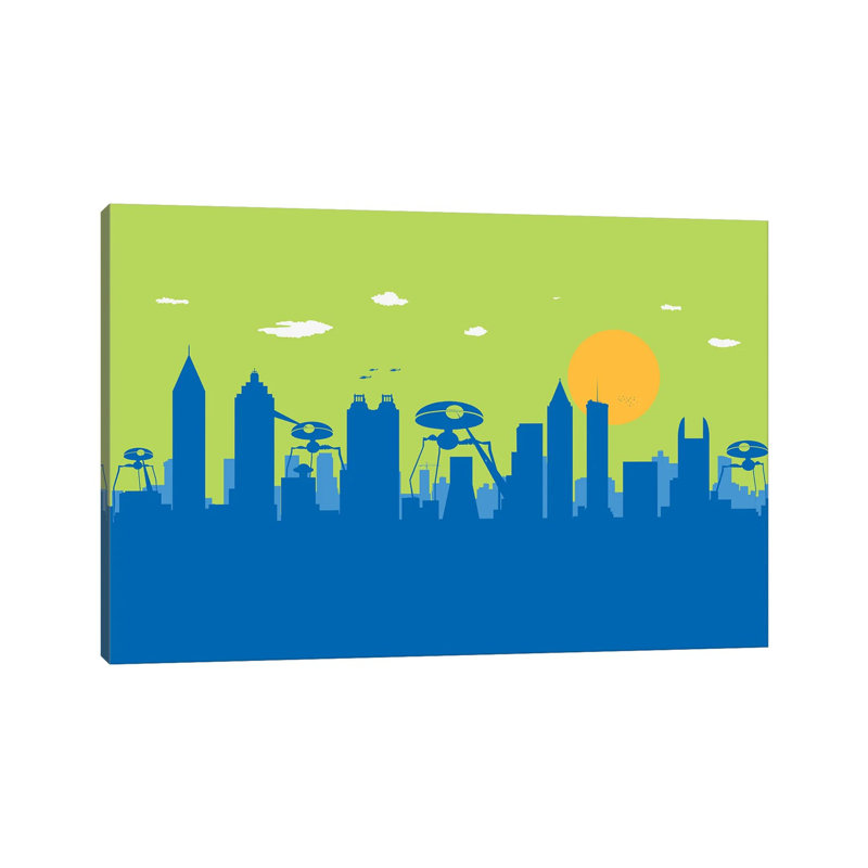 Atlanta's War - Wrapped Canvas Print, 152.5 cm H x 101.5 cm W