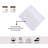 Schoenberger 100% Cotton Contour Bath Mat 20"x20"-930017560