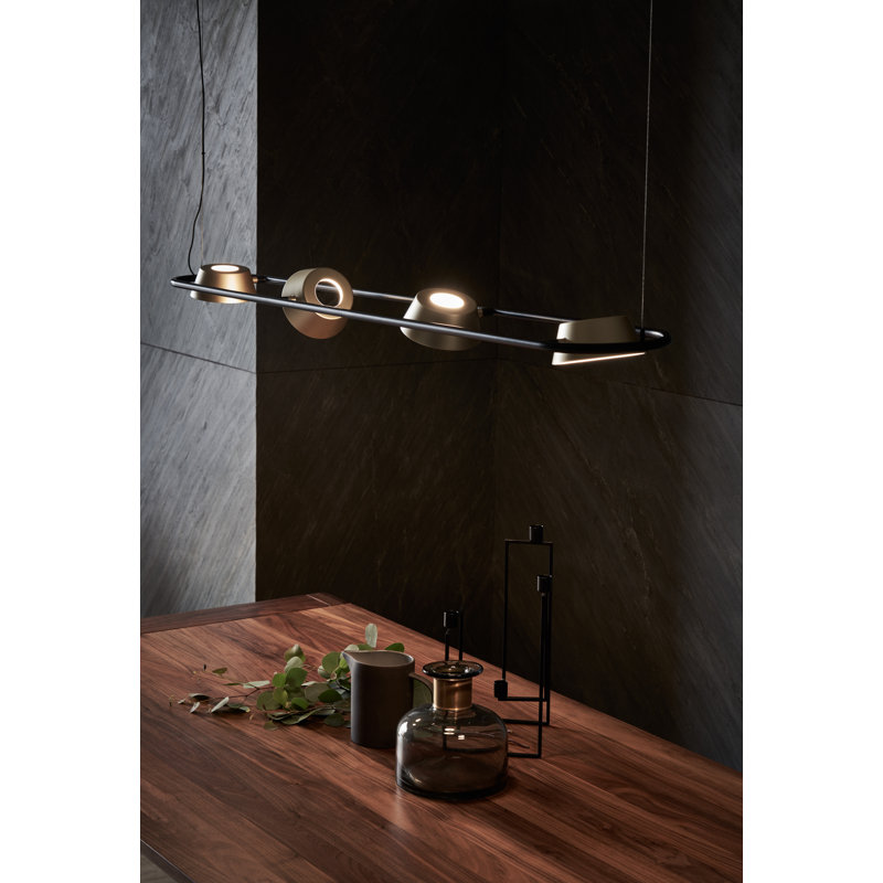 Raya 4 - Light LED Pendant, Black
