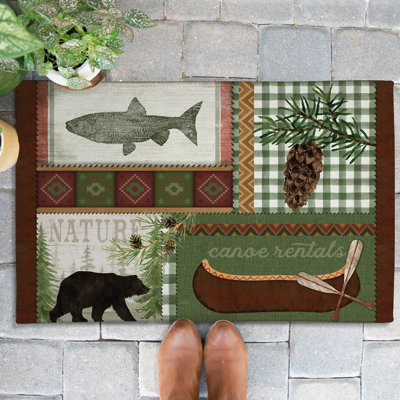 Portage Trail Non-Slip Indoor / Outdoor Doormat