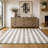 Premium Machine Washable Dream Shag ADS528 Striped Rug-1858973570-1858973571