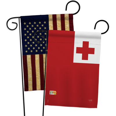 Double Sided 18.5'' H x 13'' W Polyester Garden Flag