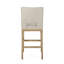 Tabouret de comptoir, ensemble de 2, tissu-236995837-236995839