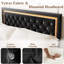 Lit plateforme tapissier Boucle-132943730