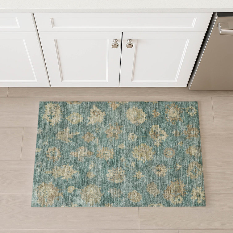 Machine Washable Indoor/Outdoor Mattera ACN2305 Global Rug
