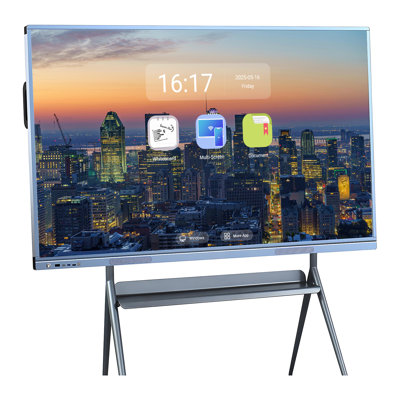 JYXCN Smart Board 86 "4K, écran tactile calendrier électronique tout-en-un tableau blanc numérique sans fil Casting et protection des yeux