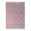 Jeté turc en coton biologique pour canapé ou canapé Antalya Flower, poids moyen doux, 74 po x 54 po-111418713