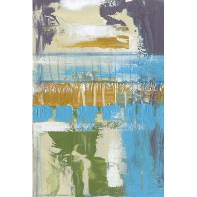 Playful I by Jennifer Goldberger - Wrapped Canvas Painting