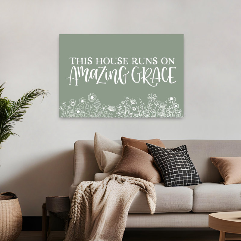 Amazing Grace Contemporary Flower Art, H 32 po x l 48 po