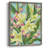 Floral Vibration II Framed Print - Solid Wood-194272376