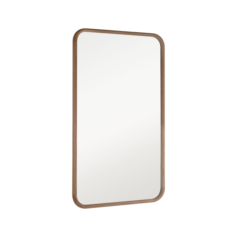 Oak Framed Large Full Length Mykelti Mirror, 90cm H x 60cm W, Oak Wood