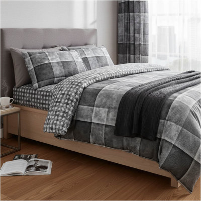 No Pattern Duvet Cover with Pillowcases Included