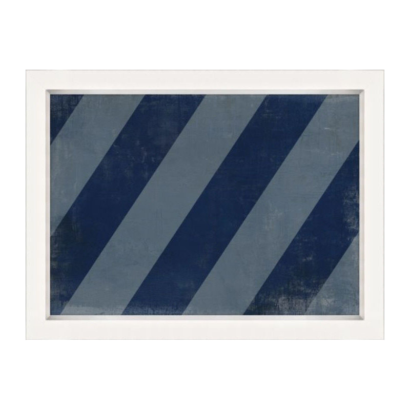Nautical Flag V Print by Barclay Butera, Outdoor, 30" H x 40" W x 1.5" D