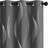 Spurgh Sliver Wave Foil Print Blackout Thermal Grommet Curtain Panels (Set of 2)-792607165-792607160
