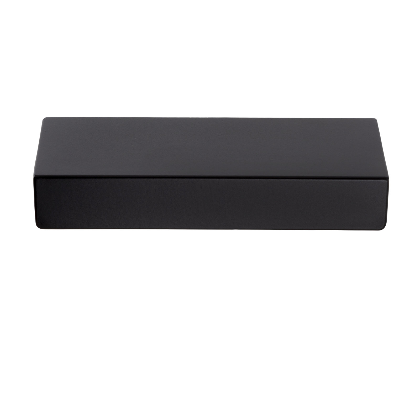 Martin Edge Cabinet Pull, Matte Black, 3"