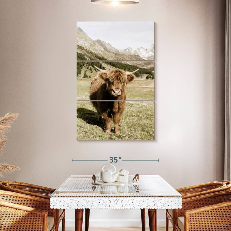 Brampt Oetztal Alps, 65" H x 42" W