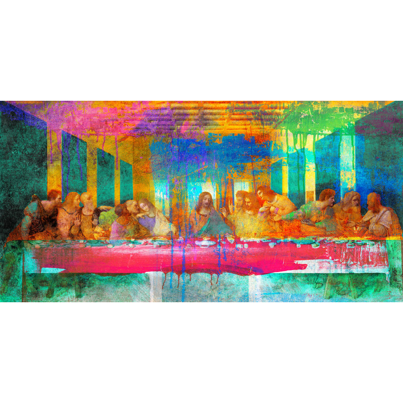 Last Supper 2.0 by Eric Chestier - Wrapped Canvas Print, 50cm H x 100cm W x 4cm D