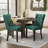 Tufted Velvet Wing Back Side Dining Chairs-747323165-747323166