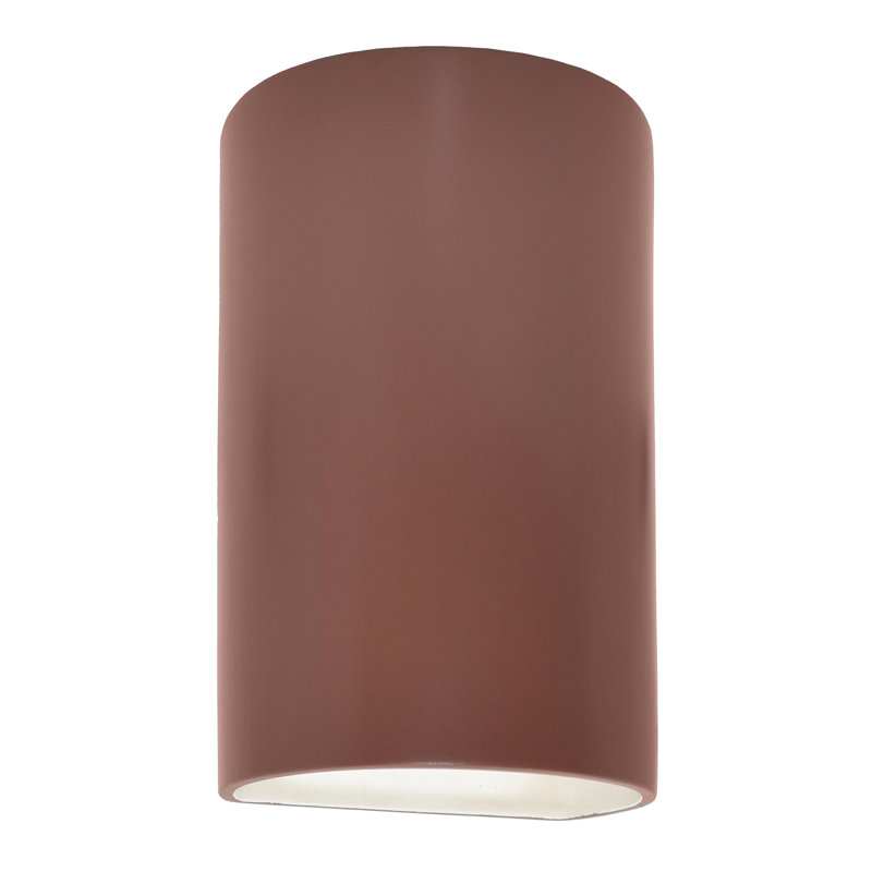 Ambiance Collection™ Outdoor Flush Mount, Canyon Clay, LED, 12.5" H x 7.75" W x 4" D