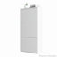 Versatile Wall Mounted Metal Shoe Cabinet with Multiple Drawers for Storage