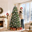 Arbre de Noël en épinette artificielle facile à installer Jaidalynn - support inclus-994579163-991441048