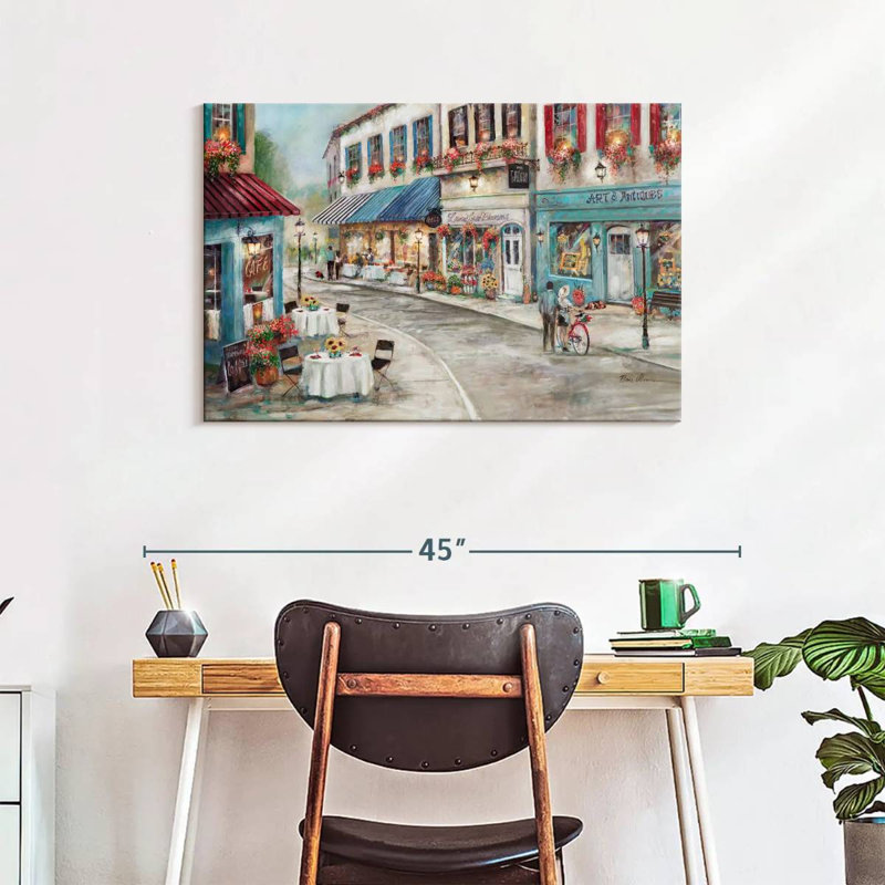 Sireci Quaint Cafe II, 24" H x 36" W