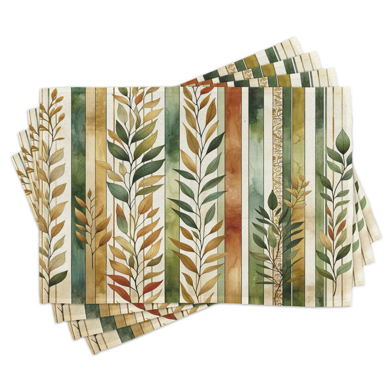 Ensemble de 4 napperons Ambesonne