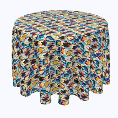Ahrend Paisley Round Tablecloth