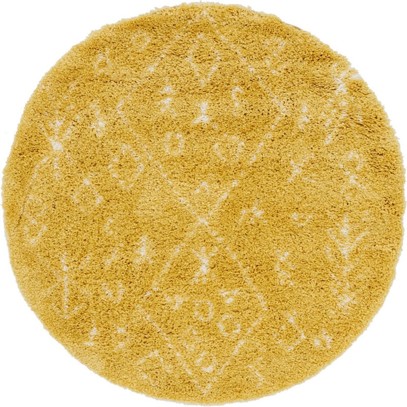 Walsenburg Oriental Indoor Rug, Round 8'