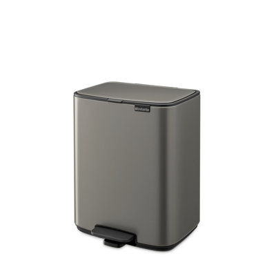 Bo Step On Trash Can, 3.2 Gallon (12 Liter)