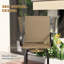 Tabourets de bar d'extérieur avec accoudoirs Outsunny