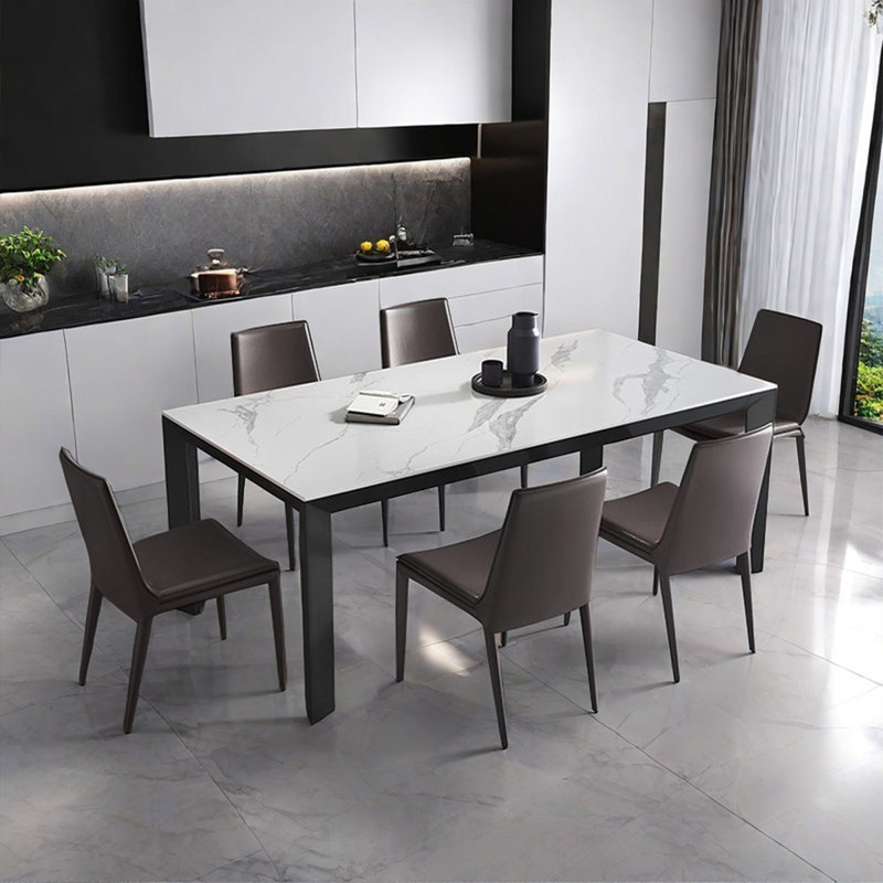 Table de salle à manger Minimalist, H 29,53 po x L 70,87 po x l 31,50 po