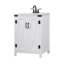 Ensemble de meuble-lavabo simple 24 po Slayton-713360331