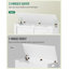 Banc de rangement Curlene 39,4 po, coffre de rangement, coffre de rangement relevable avec 2 charnières de sécurité, coffre de rangement en bois pour la chambre à coucher, le vestibule, le salon, Greige-121933802-126248047