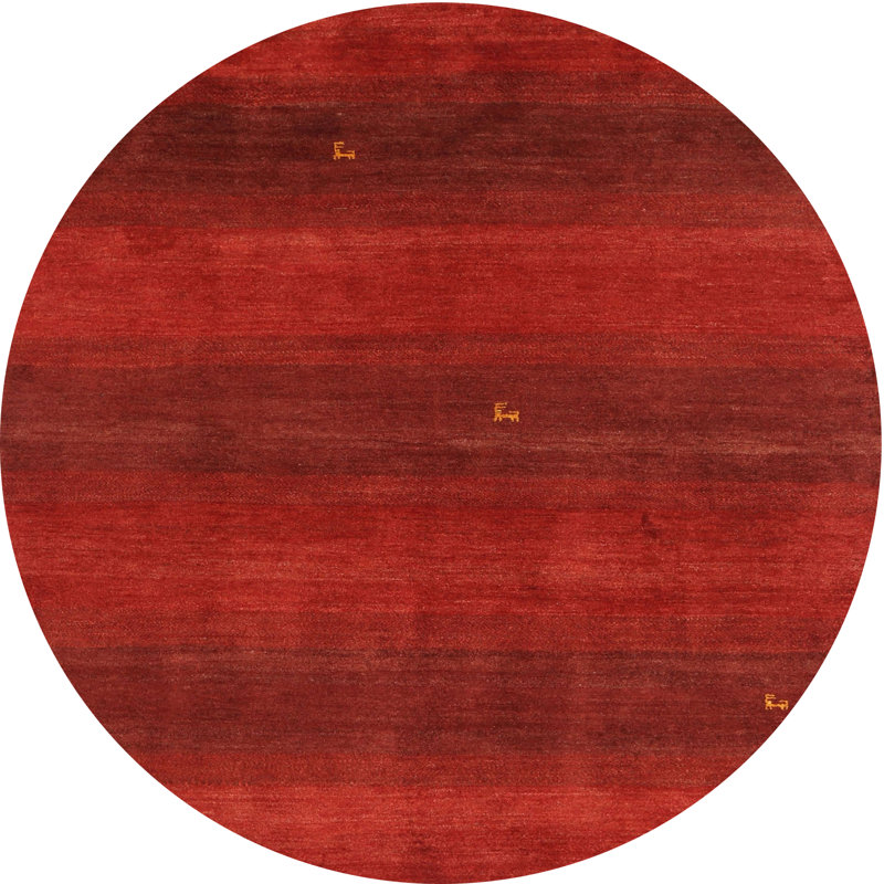 Tapis brun Shaquita, Rond 7 pi