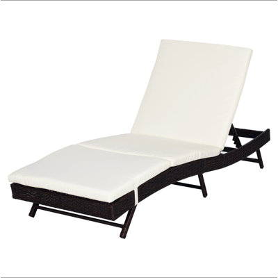 Chaise longue de patio, chaise de piscine
