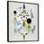 Black Floater Framed