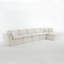 Canapé-lit modulaire en velours côtelé 5 pièces-634384807-634384805