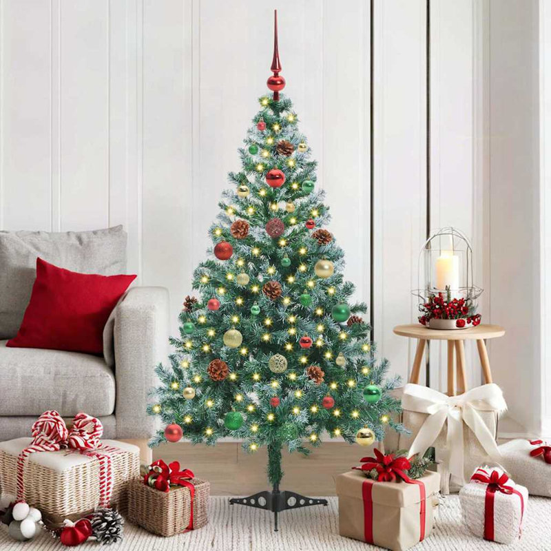 4.92' H Lighted Artificial Christmas Tree