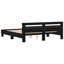 Vidaxl Wood Bed Frame with LED Durable-113970989-113970994