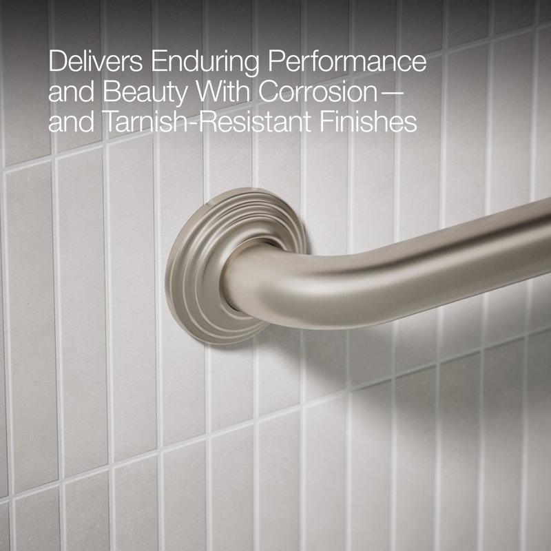 Traditional Grab Bar, Vibrant Brushed Nickel, 42"W