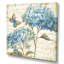 «Butterfly Blue Garden II», reproduction d'art sur toile tendue-55951441-90567320