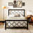 Bloneva Metal Open-Frame Bed-94917217-94917218