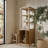 Alsup Solid Wood Linen Cabinet