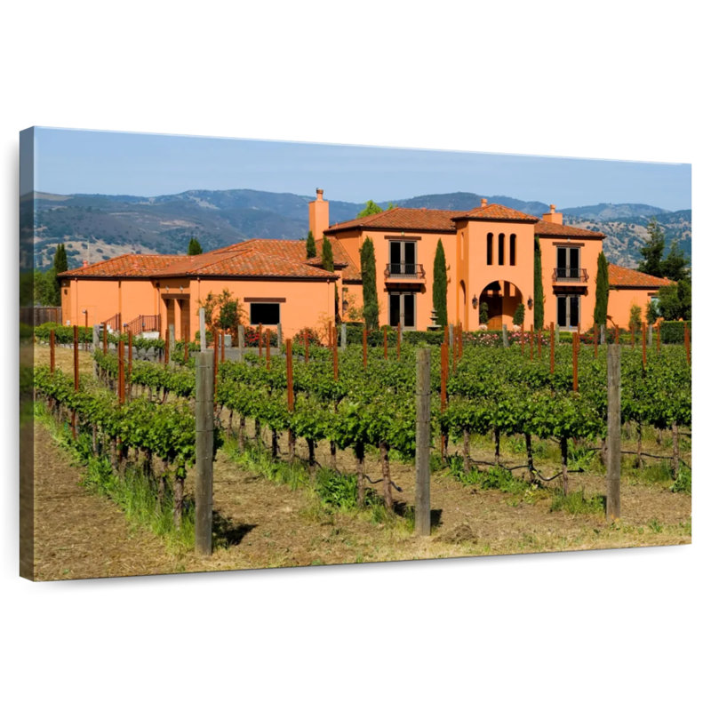 Alvord Winery At Sunset, H 30 po x l 45 po