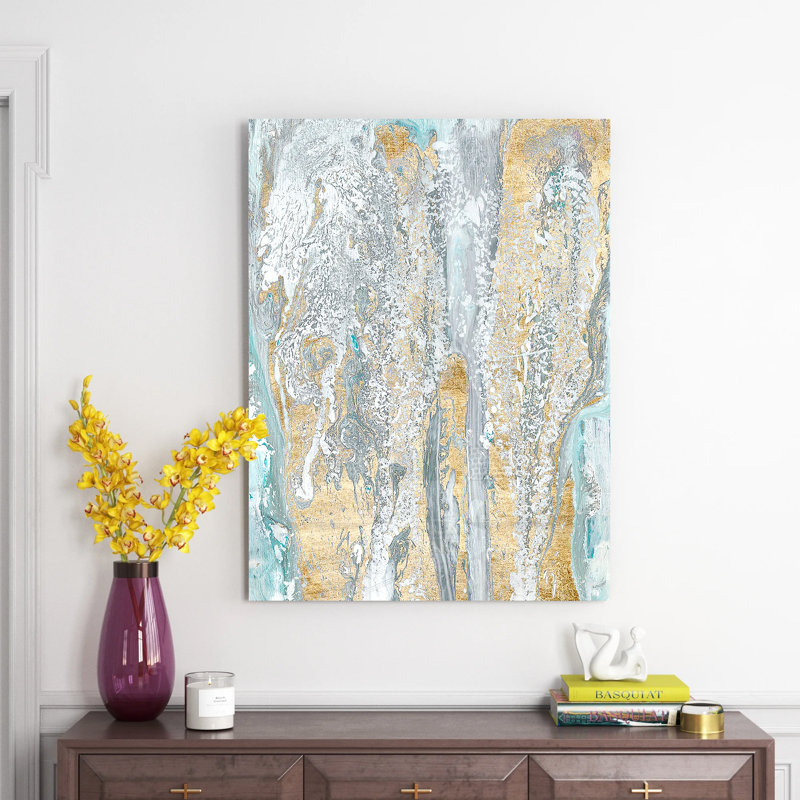 Fjords I - reproduction sur toile, H 32 po x l 24 po x P 1 po, Toile tendue